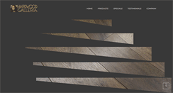 Desktop Screenshot of hardwoodgalleria.com